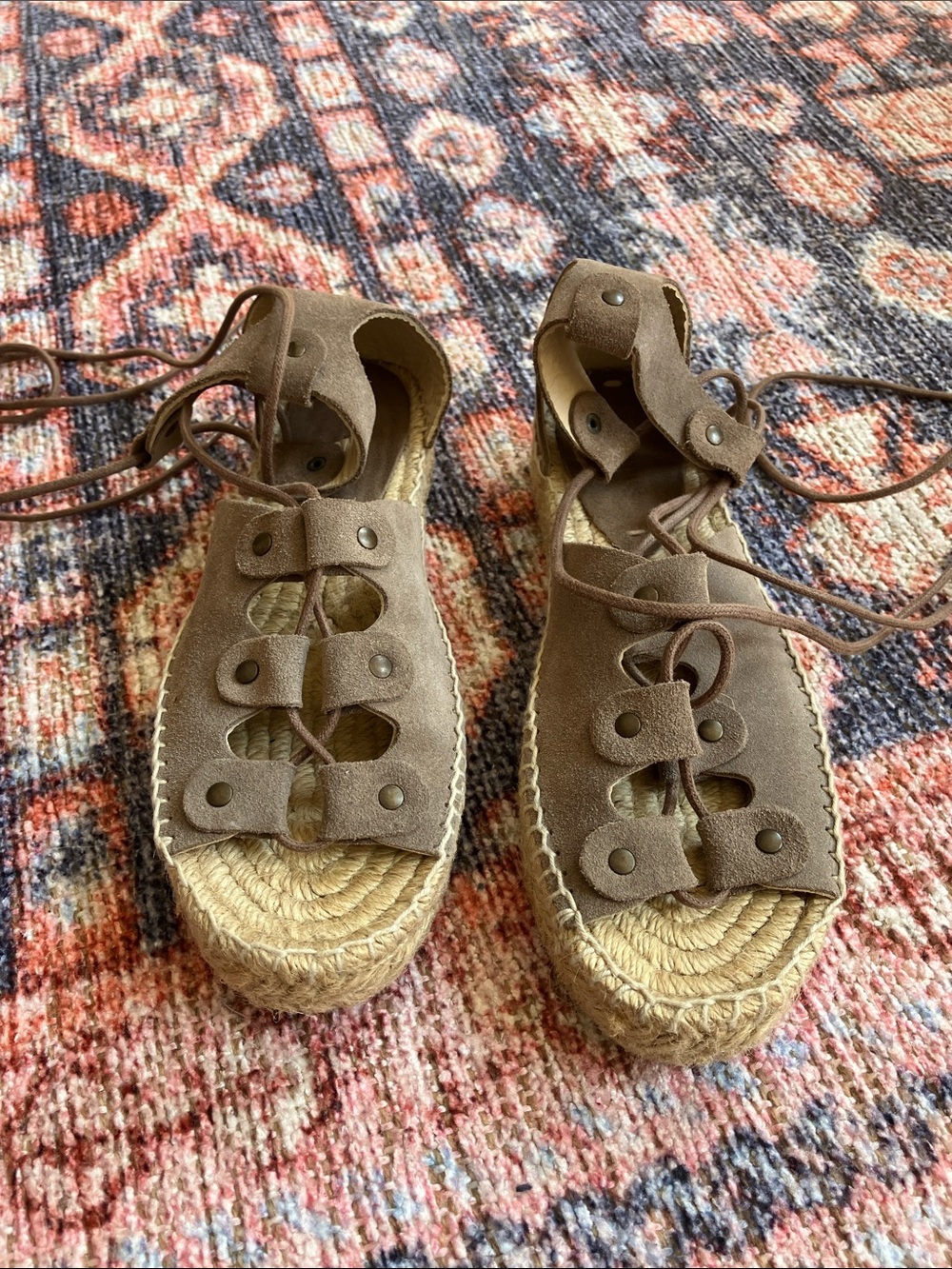 Suede Soludos